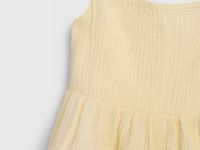 Топ из муслина для девочек, Желтый