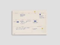 Настольный планировщик FALAFEL BOOKS А4 Thanks for