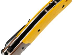 Складной нож Steelclaw Резервист, сталь VG-10, рукоять G10, желтый