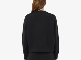 Женская двусторонняя толстовка Lacoste оверсайз