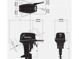 2х-тактный лодочный мотор TOHATSU M 25 S