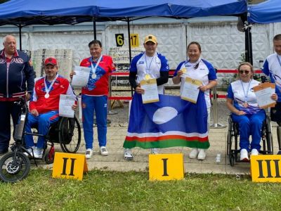Якутские лучники Степанида Артахинова и Виктор Скрыбыкин стали чемпионами России