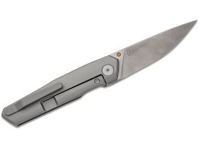 Складной нож Bestech VK-Kuze, сталь Magnacut, рукоять титан, серый