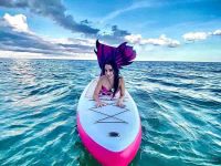 Надувная доска для SUP-бординга FUNWATER New Tiki Pink 11