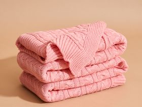 Плед Ituero, розовый