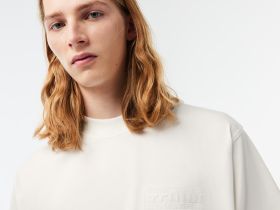 Мужская футболка Lacoste свободного кроя