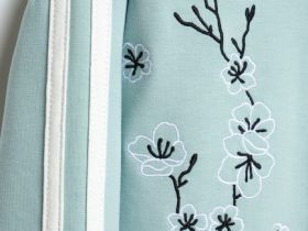 Свитшот с аппликацией для девочек, Зеленый