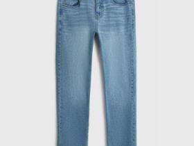 Зауженные джинсы, Голубой