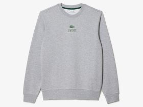 Хлопковый свитшот Lacoste унисекс
