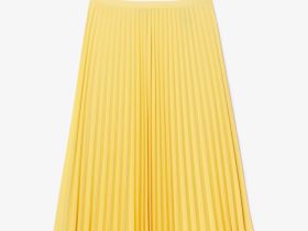 Женская плиссированная юбка Lacoste