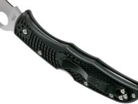 Складной нож Spyderco Endura 4 Flat Ground - 10FPBK, сталь VG-10 Satin Plain, рукоять термопластик FRN, чёрный