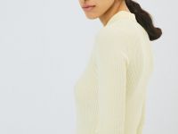 Кардиган в рубчик, Желтый