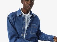 Женская джинсовая куртка Lacoste из органического хлопка