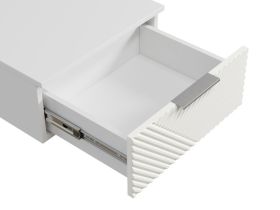 Тумба прикроватная подвесная Шелтон 50x22 Белый