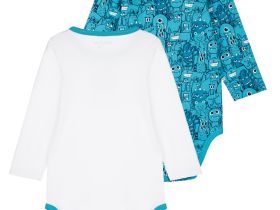 Боди детское трикотажное для мальчиков, 2 шт в комплекте