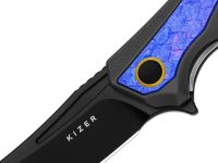Складной нож Kizer Draca, сталь S45VN, рукоять алюминий/титан