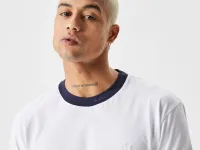 хлопковая футболка Lacoste приталенного кроя унисекс