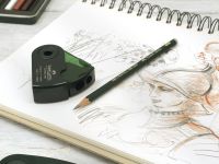 Набор специальный с карандашами Faber-castell "PITT Monochrome" 33 предмета, в металле