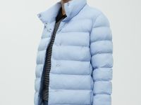 Утепленная куртка полуприлегающего силуэта