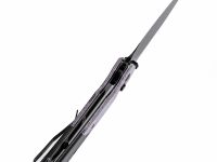 Складной нож Tenable Fenrir, сталь 14C28N, рукоять фиолетовая микарта/алюминий