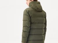 Мужская удлинённая куртка Lacoste с капюшоном