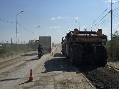 В Якутске приступили к капремонту улицы 50 лет Советской Армии
