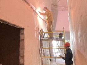 Высотные работы ​ведутся в Арктическом центре эпоса и искусств