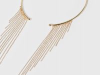 Ожерелье с цепочками, Золотой