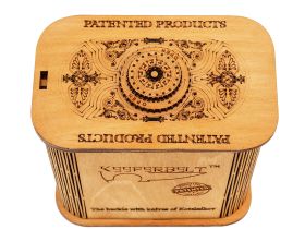 Ремень-нож Квадро Keeperbelt, латунь