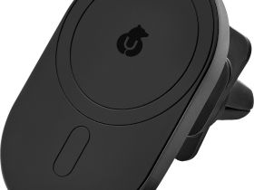 Автомобильный держатель uBear Go-Power 3,5–7" c беспроводной зарядкой Чёрный