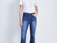 Джинсы flared fit женские