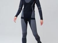 Термокомплект трикот. для женщин: фуфайка (футболка) с длин. рук, брюки для эпизод. использования