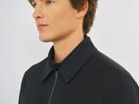 Бомбер из смесовой шерсти, Серый