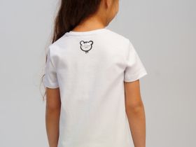 Фуфайка трикотажная для девочек (футболка)