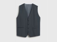 Жилет в полоску O'STIN x Яндекс Книги, Серый