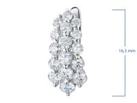 Серьги из белого золота э4712сг03210902