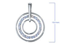 Подвеска из серебра э0612пд05192700