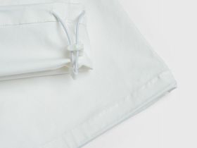 Брюки-парашюты для девочек, Белый