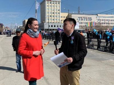 Ирина Бурцева: В первомайской демонстрации участвовало большое количество молодежи и школьников