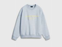 Свитшот с вышивкой, Серый