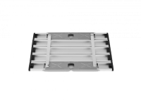 2401 MINI ALUNIUM TABLE S стол скл. алюм (серебристый)
