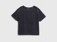 Футболка с аппликацией для девочек, Серый