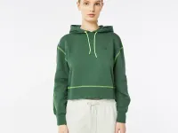 Женская толстовка Lacoste Relaxed Fit с капюшоном