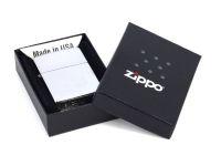 Зажигалка ZIPPO Linen Weave с покрытием Brushed Chrome, латунь/сталь, серебристая, матовая, 36x12x56 мм