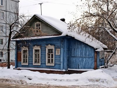 Дом, в котором в 1893 - 1902 гг. жил и работал Циолковский Константин Эдуардович