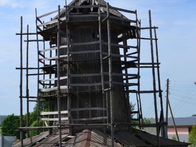 Деревянная мельница