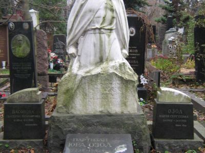 Надгробие Ю.К.Озола