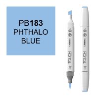 Маркер спиртовой BRUSH Touch Twin цв. PB183 фтало синий