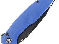 Складной нож Remette Cool Whale blackwash , сталь 14C28N, рукоять G10, синий