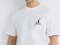 Футболка с принтом, Белый